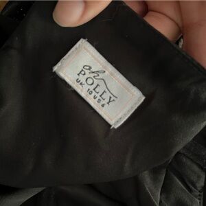 Oh Polly Black Mini Dress